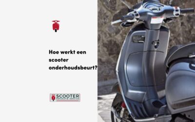 Hoe werkt een scooter onderhoudsbeurt?